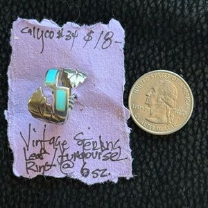 Turquoise Sterling Silver Ring